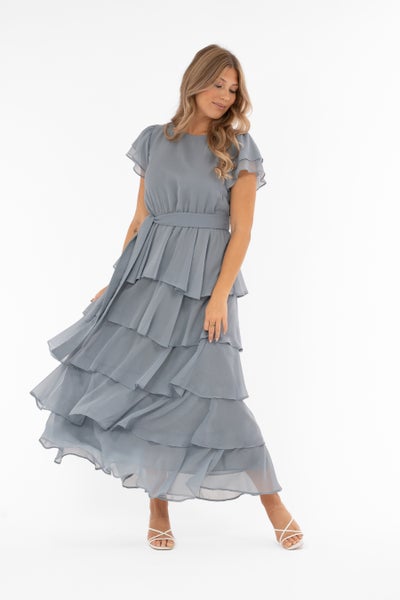 Dawn Dress Lavender Blue Capri Collection
