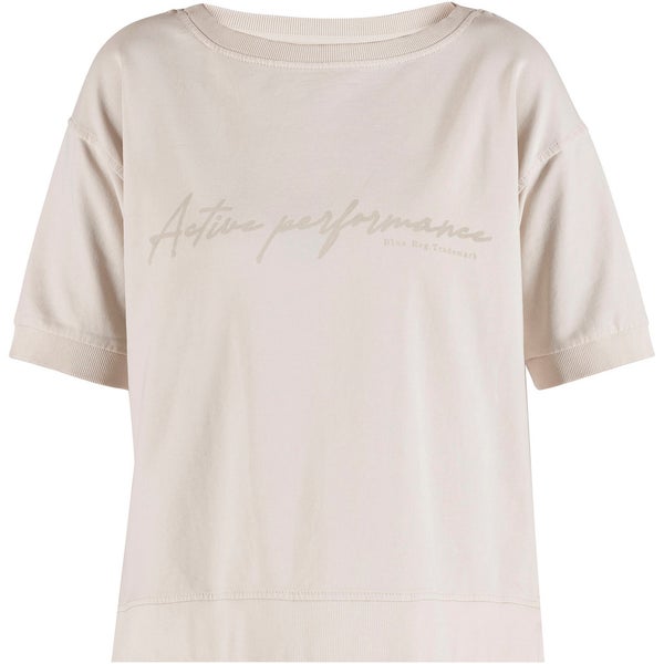 Jade Blouse Cream Blue Sportswear