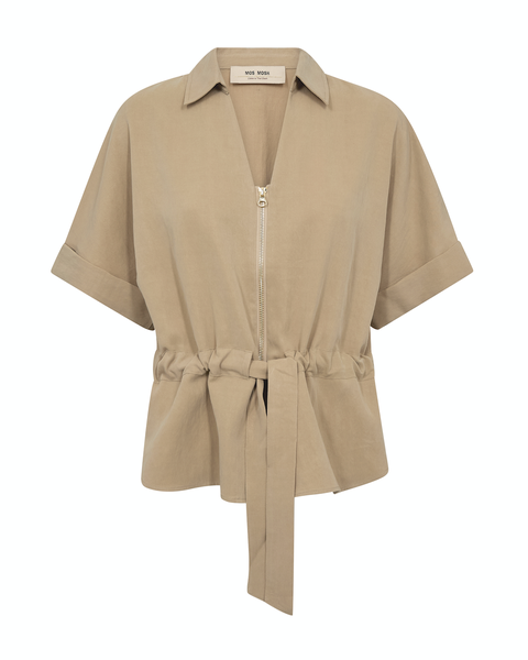Indie Gunilla Blouse Sesame Mos Mosh