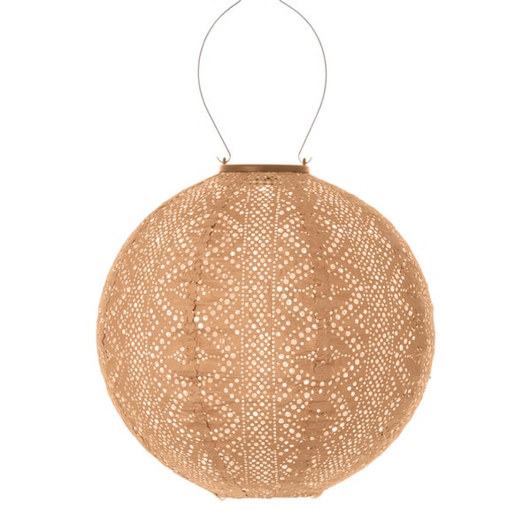 Lumiz Lace Round  aurinkokennovalaisin Aprikoosi