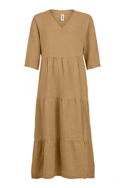 Nikki Dress Tobacco Tif Tiffy