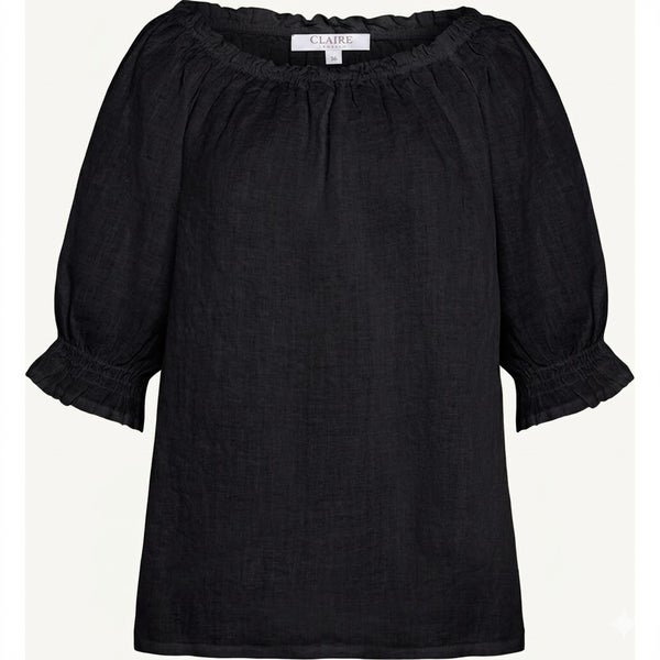 Robyn blouse black Claire Woman