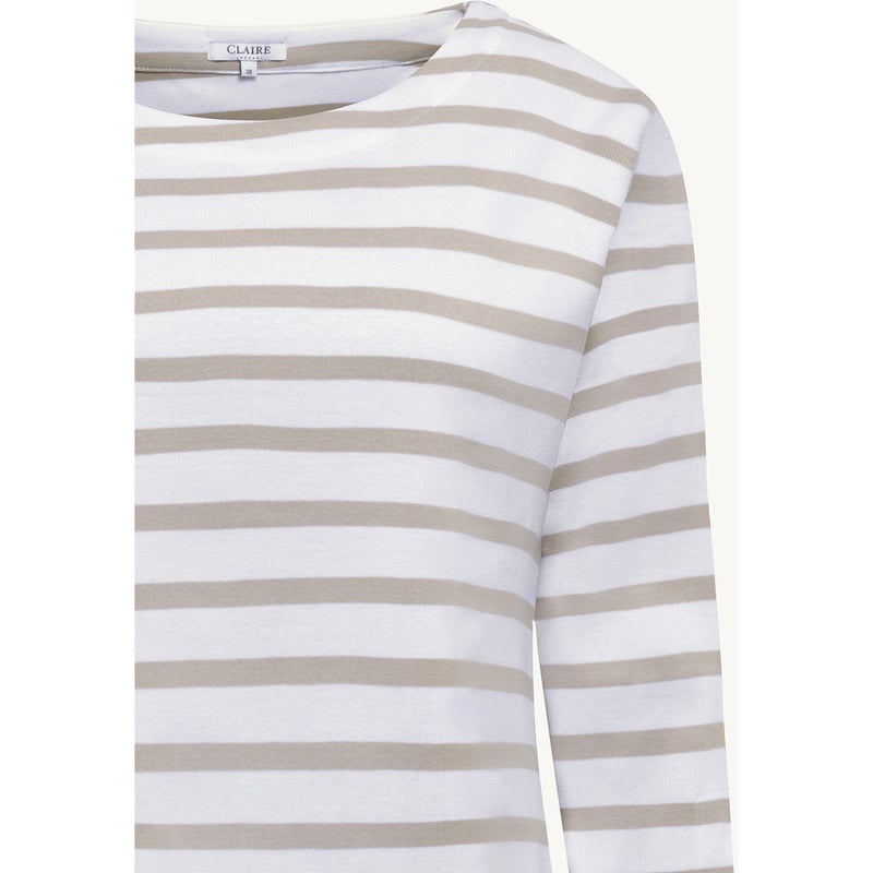 Anette blouse sand stone Claire Woman