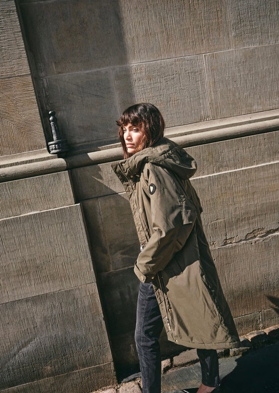 Cali Parka Coat Forest Night Mos Mosh