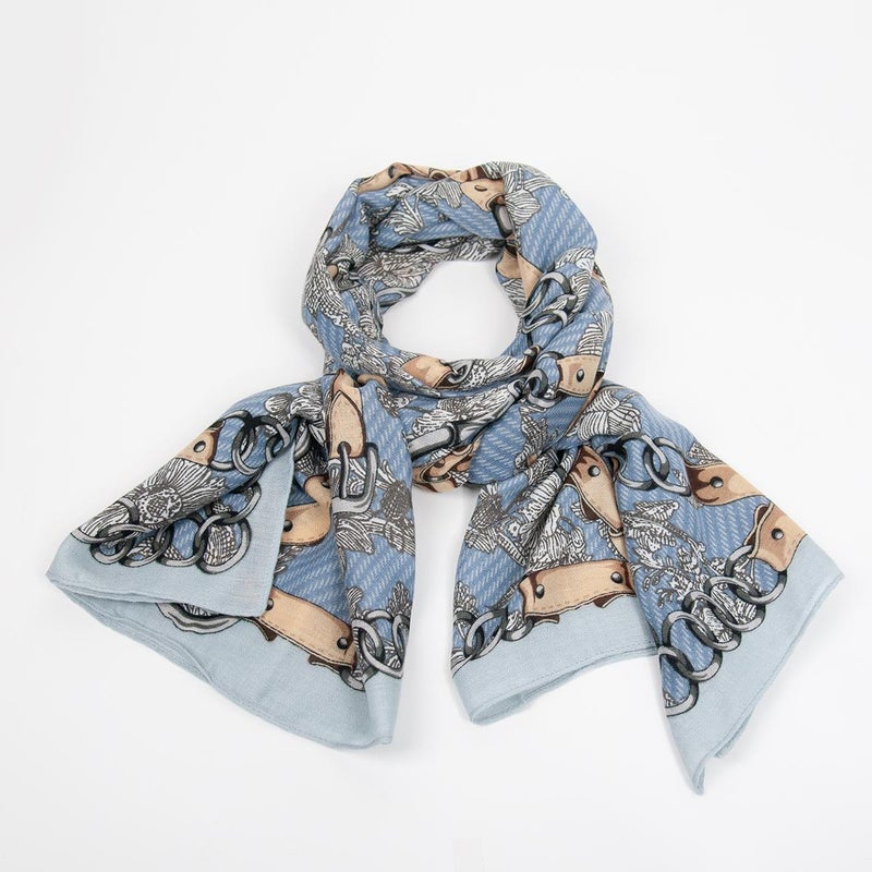 Scarf Blue Rosenvinge