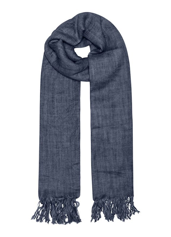 Basic Wool scarf Navy Tif Tiffy